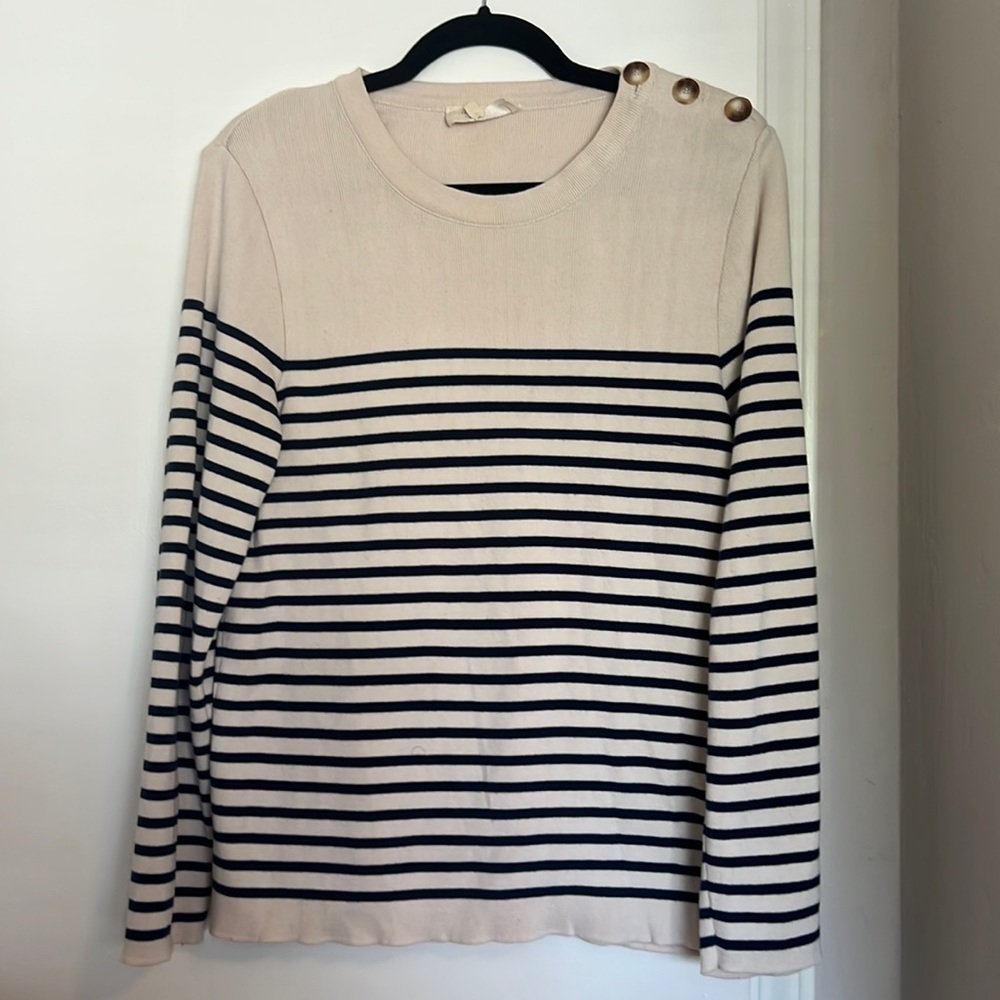 Classic Sezane Breton Stripped Top
